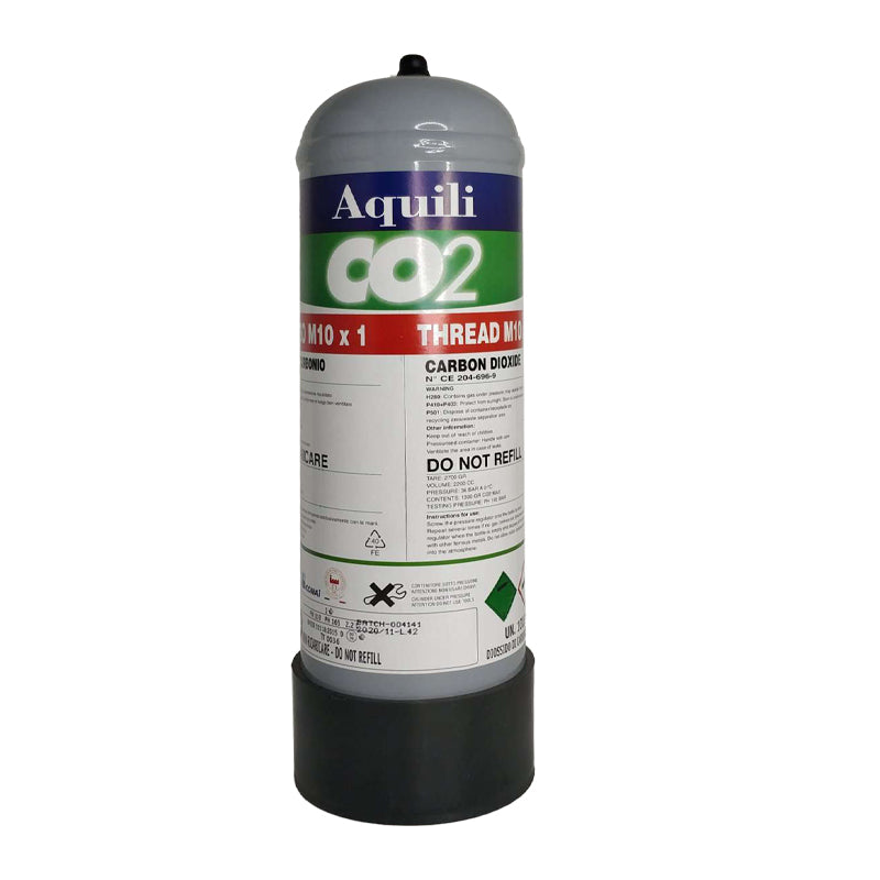 CO2 Power Gas - Disposable CO2 Bottle - 1,2kg